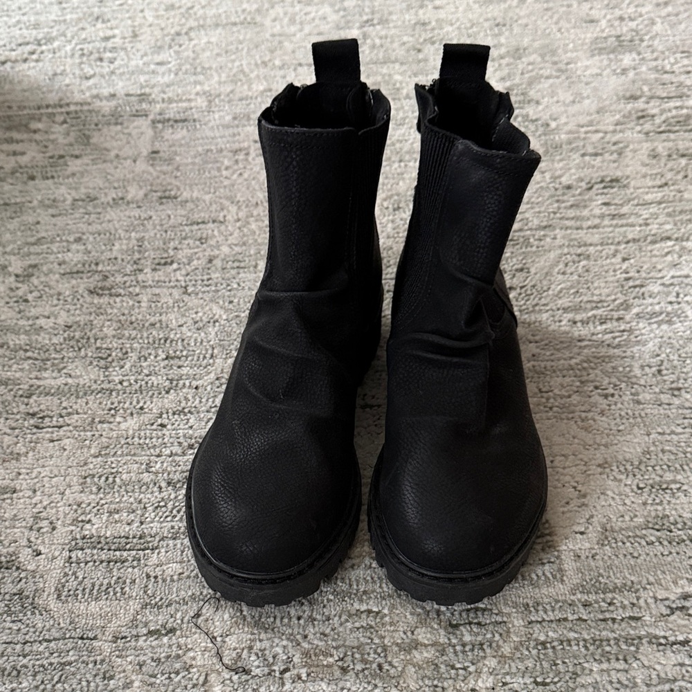Blowfish Black Chelsea Ankle Boots